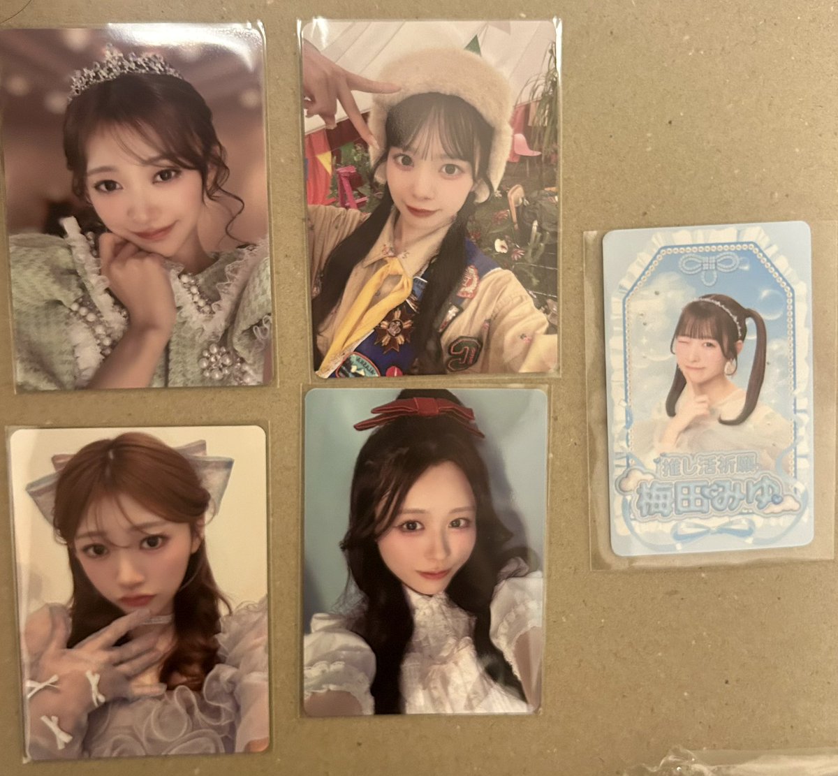 rio_cutest_'s tweet photo. @aaa 
きゅーすと トレカ 交換

【譲】画像の板倉、増田、佐野、梅田
【求】桜庭

LARMEはLARME同士の交換のみ、他は浴衣、ver.11横、ver.14など求めています。

郵送での交換希望です。検索からでもお気軽にお声掛けください！

 #きゅーすと交換 #きゅーすと求 #きゅーすと譲 https://t.co/g5SdlQjvnJ