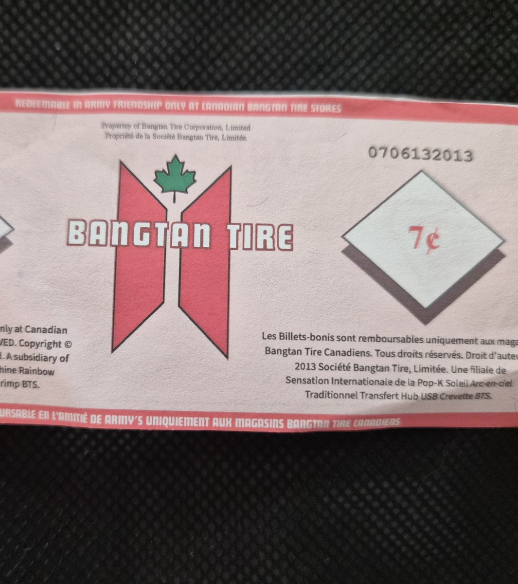 mgm_pas's tweet photo. The funniest freebie from D2 #Boronto Ami...if you're out there say Hi, eh? Canadian fans will get the connection to our nationwide favourite all-you-need store https://t.co/0AQTTVWLtP
