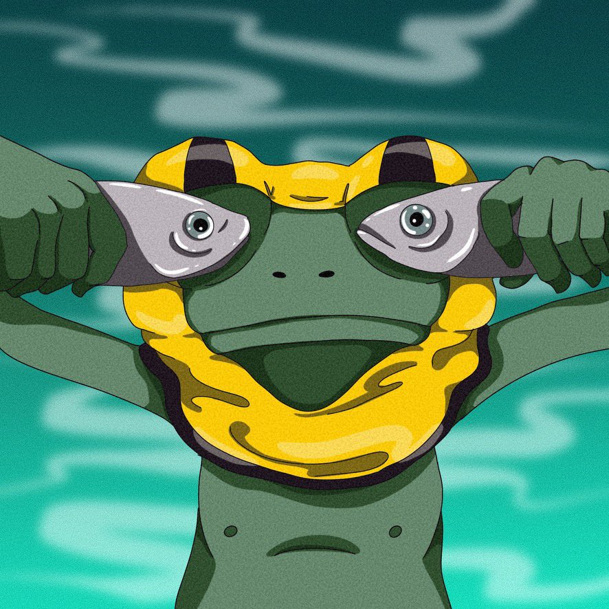 bigfrug's tweet photo. All nigher today 🐸💚
$frug https://t.co/VxrvJAF3jS
