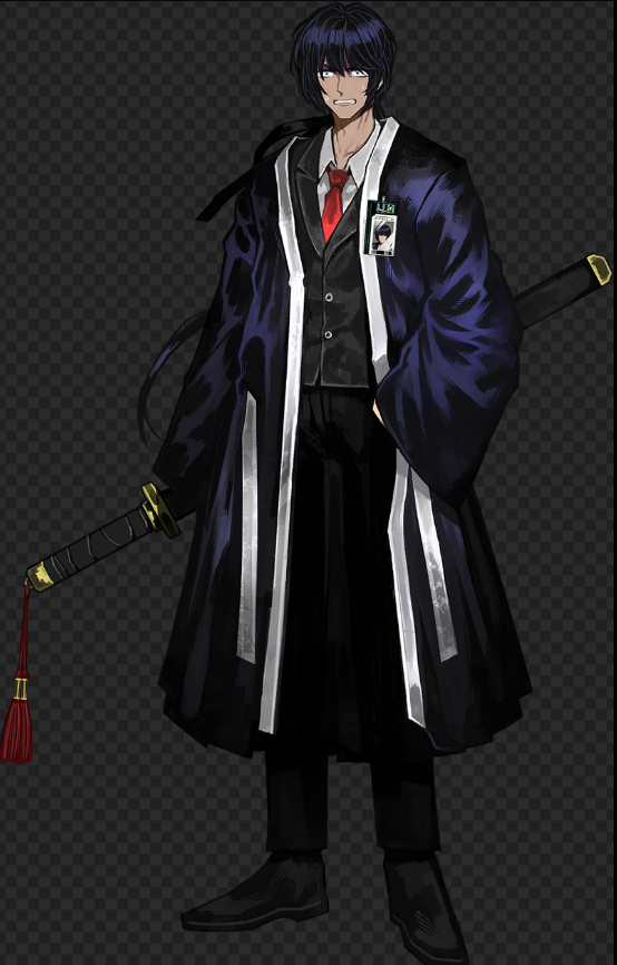 GoldenThe420's tweet photo. every time i open the limbus company wiki it just opens to this sprite of bamboo hatted kim, i don't think he wants me to open the wiki https://t.co/mUN4JWfsZo