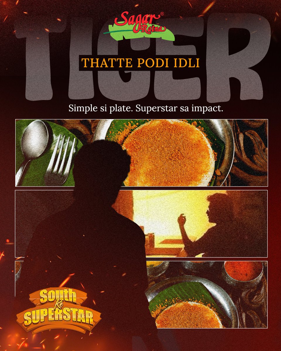 SagarRatna_'s tweet photo. Some heroes announce themselves. This one just walks in - and the whole table goes quiet. 🐅

Looks simple. Don't make the mistake of underestimating it

Ghee-soaked, podi-dusted, and packed with a punch that lingers long after the last bite. No stunt double, no filter https://t.co/9q6TtLUgmP