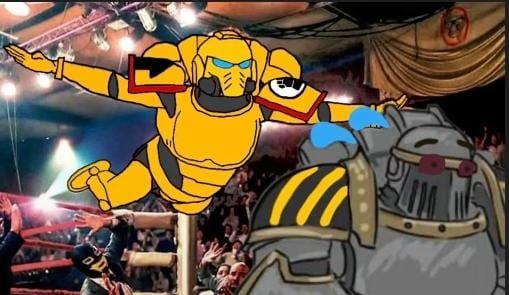 MAU1297's tweet photo. @IronFistSigmar Based 40k https://t.co/xaffJXk31N