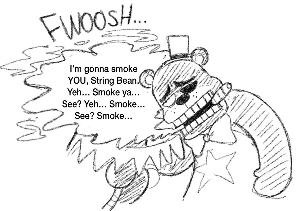 KeijiDX7's tweet photo. Charlotte and Lefty #fnaf https://t.co/XScrfUm4Ao