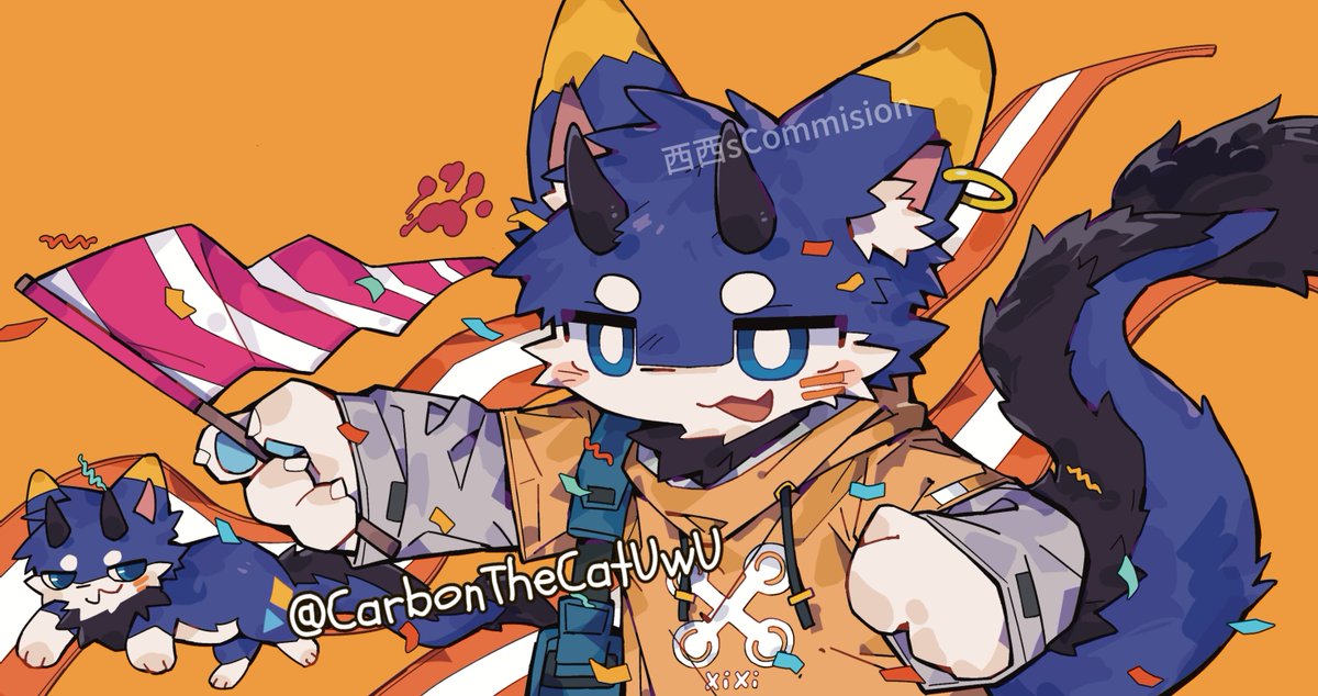 CarbonTheCatUwU's tweet photo. https://t.co/tbY4KWCyCT