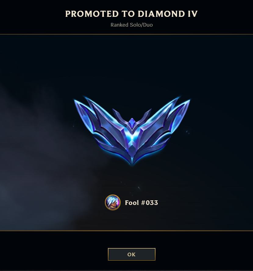 foul1sh's tweet photo. locked in for once in ranked and hit diamond in like a week, lowmasta next? https://t.co/aToac7AIEj