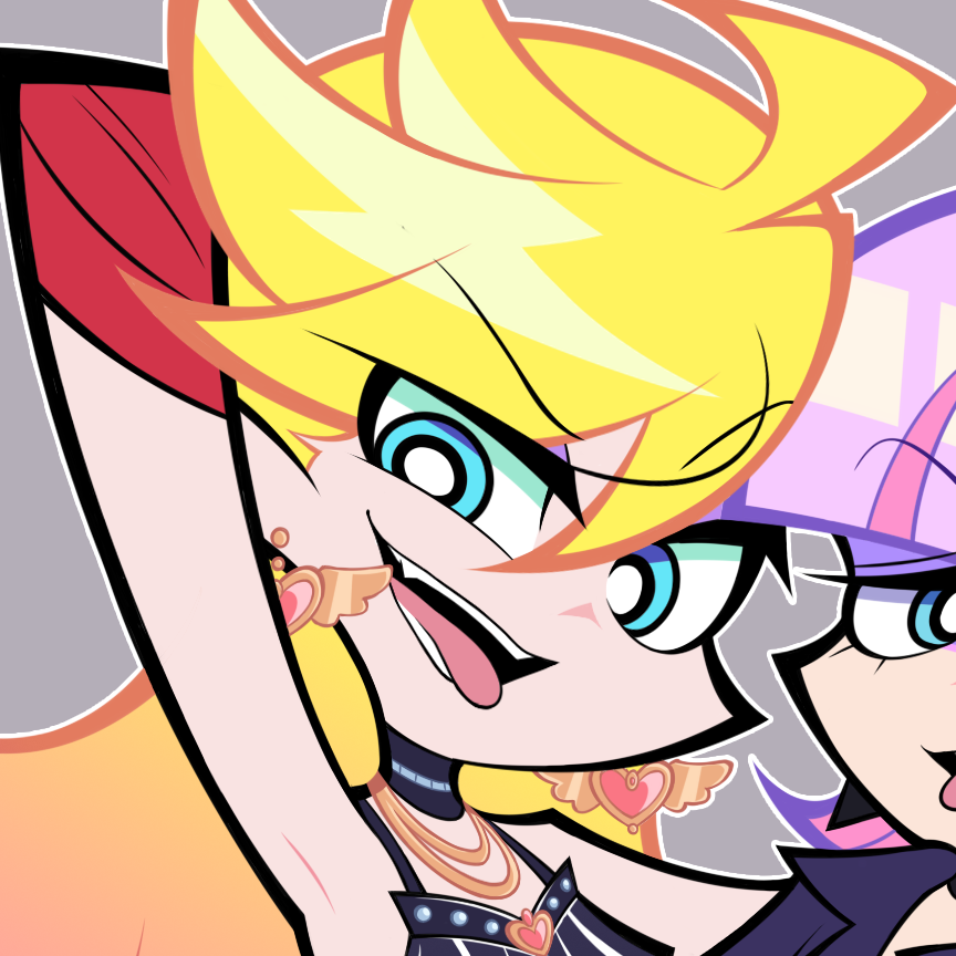 okesnormass's tweet photo. I had to redraw Panty’s uglyass face for Pixiv
WTF I learned to draw Urethane without references pretty damn quickly, but even with references, I just couldn’t get Panty right back then https://t.co/hmsFOQkwYo