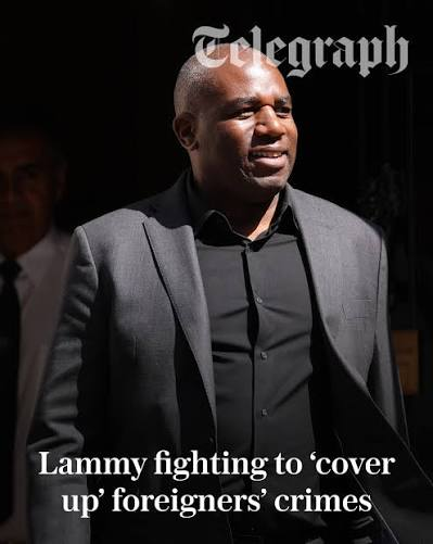 LeeHarris's tweet photo. We all know it. The reason Labour *refuse* to publish foreign national offenders' statistics, and why David Lammy has launched a legal appeal to stop it, is because it will confirm the left have lost the argument.

We all know what the stats will show
This is a blatant COVER UP! https://t.co/KIClFfCUJ2