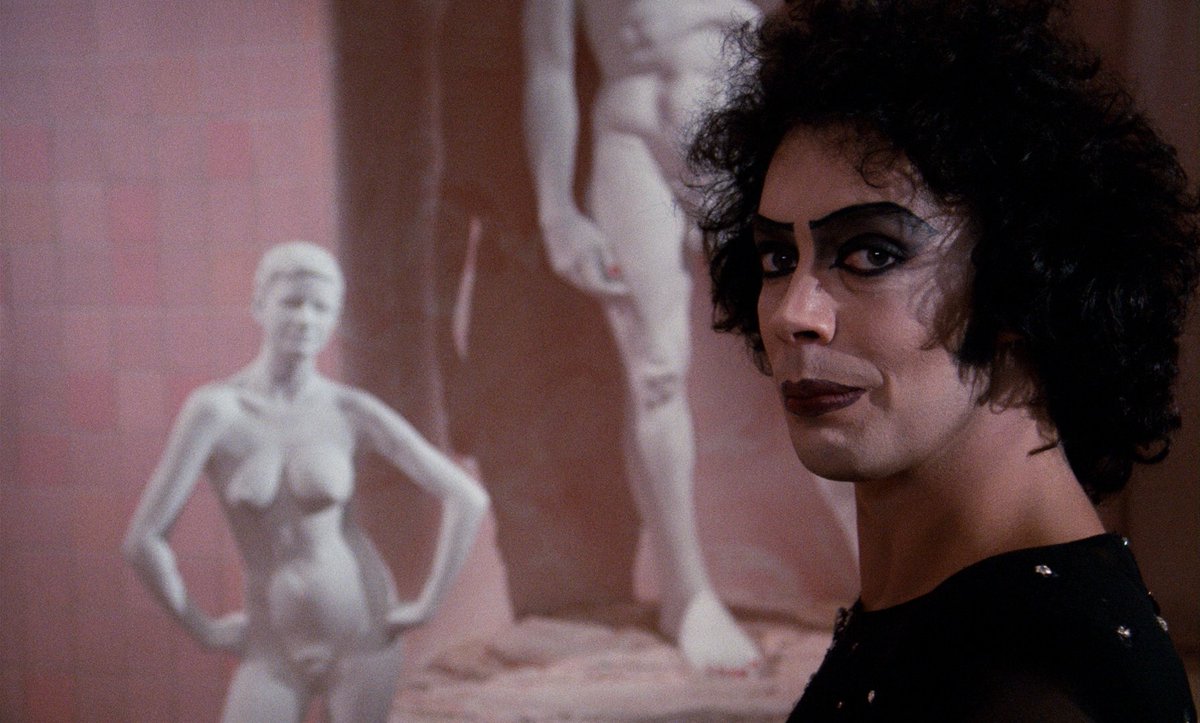 HauntedMovies's tweet photo. Tim Curry in The Rocky Horror Picture Show (1975) dir. Jim Sharman https://t.co/4xqtNfhg0A