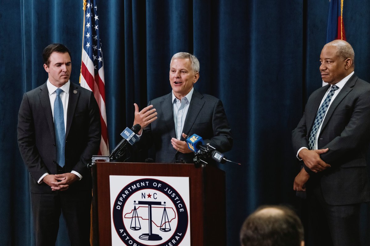 NC_Governor's tweet photo. As Attorney General, I took Meta to court in 2023 for knowingly addicting our kids to its applications. Today, NC DOJ announced a settlement that requires Meta to make meaningful changes to its apps to better protect kids and pay North Carolina up to $645 million.  
 
I look forward to working with the General Assembly, NC DHHS, the Department of Public Instruction, and the DOJ to identify the best ways to use these funds to support teens’ mental health.