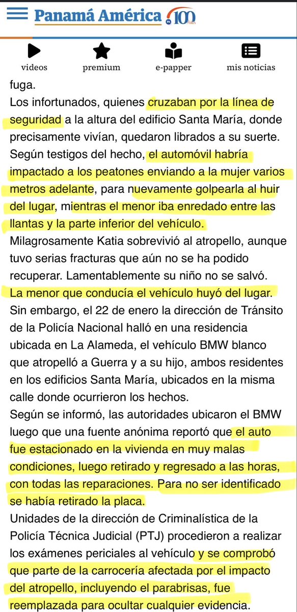 LuisEAlfaroM's tweet photo. Culpar a las víctimas, “imprudencia del peatón”….cuando iban cruzando por las lineas de seguridad, y a la señora la arropelló DOS VECES, la segunda vez cuando se daba a la fuga, con el menor enredado entre las llantas. Después, encubrimiento. Más de 20 años después, ¿y esto es lo que querían despertar con el conflicto de intereses/nepotismo? Segundas oportunidades, si, pero aquí hubo tráfico de influencias y  justicia nula.