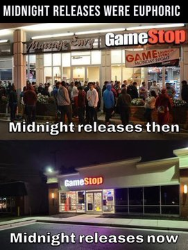 1GamewithDave1's tweet photo. We didn’t miss standing in line. We missed the tournaments, giveaways, friends, and the feeling that a game launch actually mattered. https://t.co/GNcyMStxL6