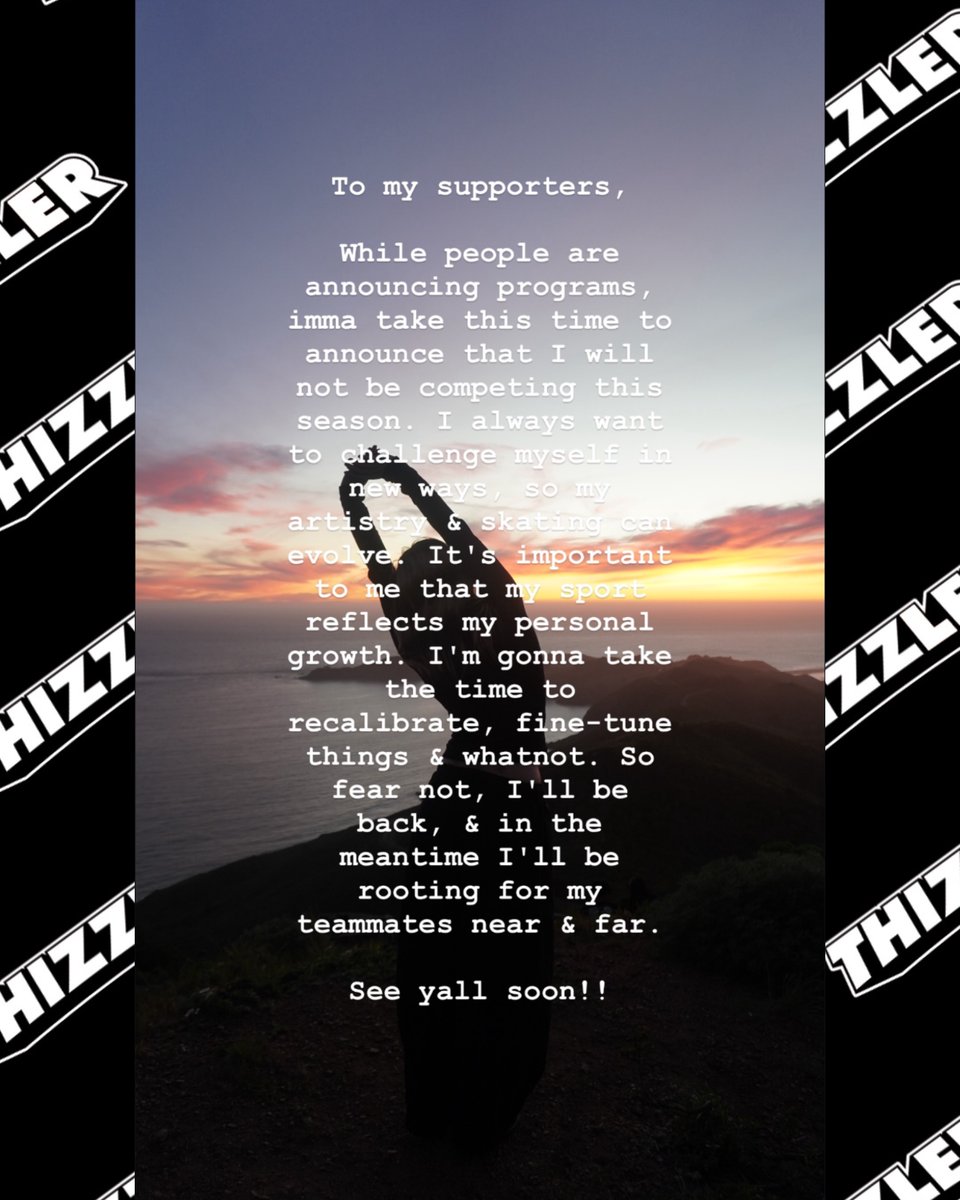 TheThizzler's tweet photo. Alysa Liu announces break from skating after ending 24-year Olympic gold drought for U.S. https://t.co/50MnVcODfV