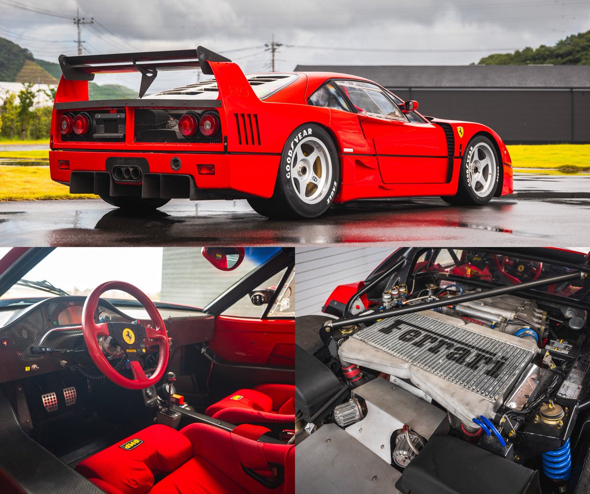 MaximMag's tweet photo. This 1990 Ferrari F40, slated for an upcoming RM Sotheby’s auction in London, may be the year’s most compelling supercar buy. 

#maxim #ferrari #rmsothebys #maximmagazine https://t.co/aXz7xdL4nf