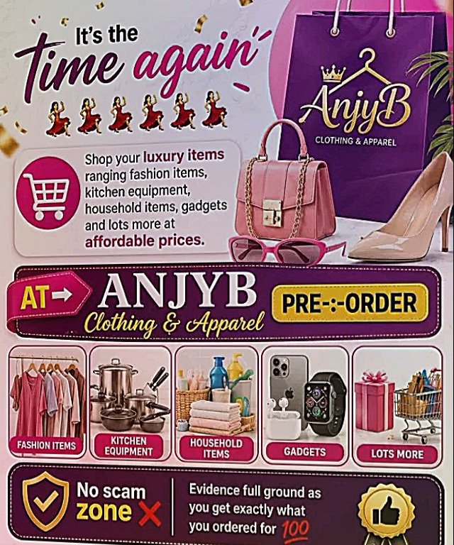 Simpleolalekan's tweet photo. Shop your luxury items ranging fashion items, kitchen equipment, household items , gadgets and lots more at affordable prices.
No scam zone ❌ evidence full ground as you get exactly what you ordered for 💯
Join our WhatsApp group for more updates
https://t.co/R3rRAlrtlc https://t.co/P8zU12Geqc