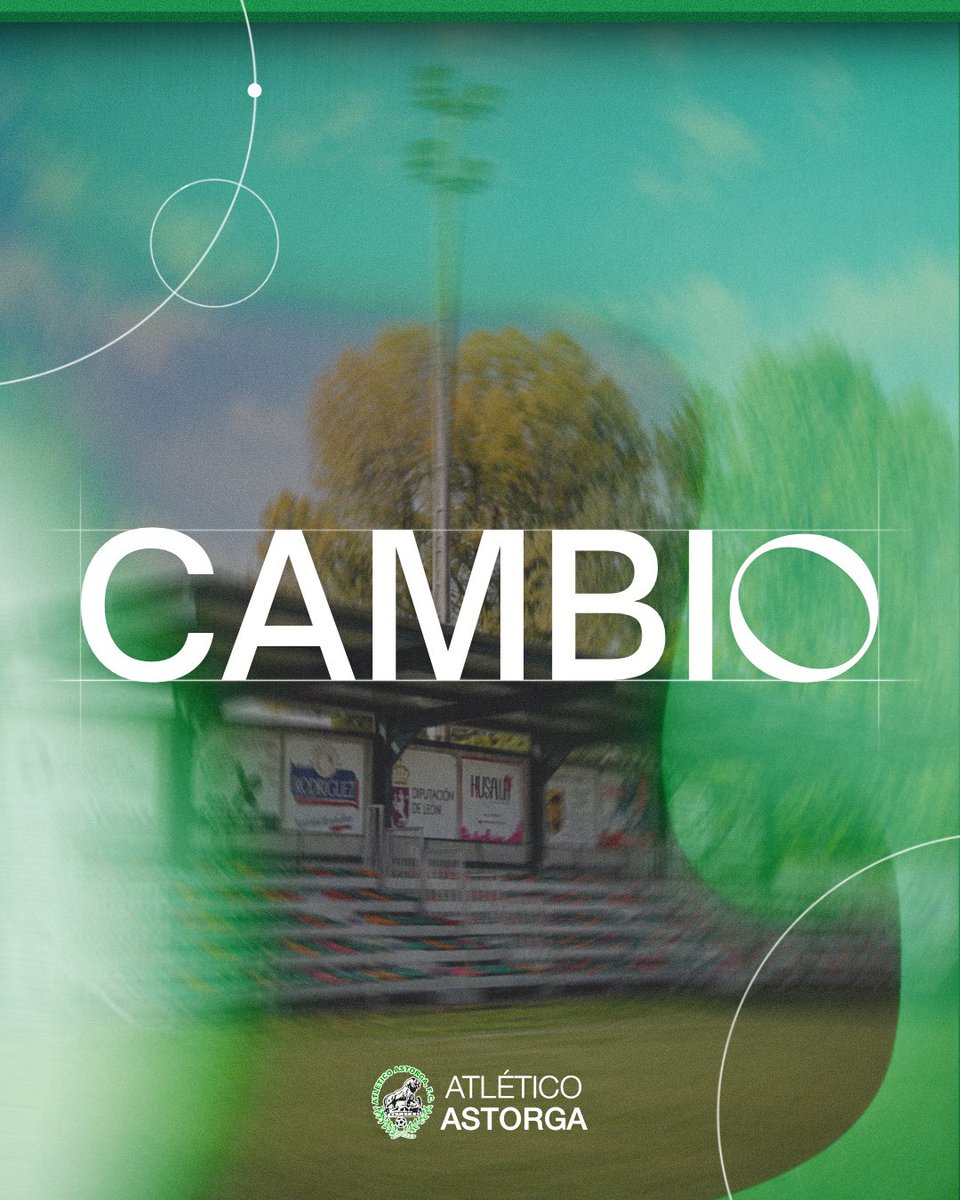 AtleticoAstorga's tweet photo. ⏱️89’ | 2-1 | 🔄 Últimos dos cambios.

➡️ Adnan B.B., Isam Ahmed.
���️ Guillem, S. Peláez.

#PretemporadaAtlAstorga
#AstorgaLateEnVerde https://t.co/iqp9UUYHTp