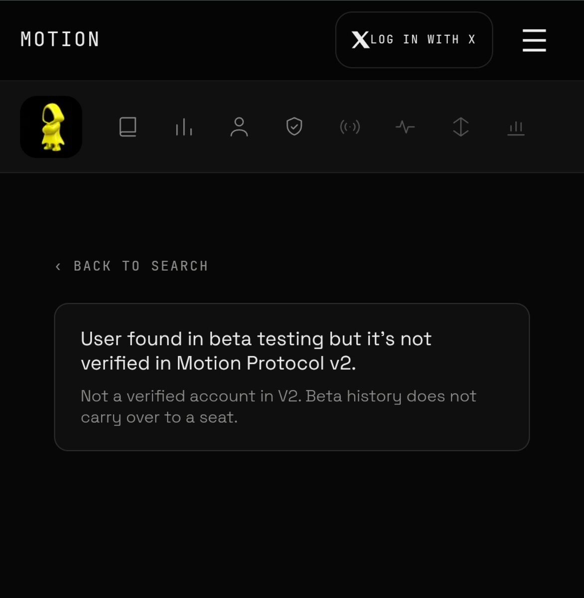 fed_up79's tweet photo. This one genuinely hurts. 💔

They scammed with us 😭 💔 

I was there during the beta, supported @motiontip, believed in the journey… and now seeing this:

“Beta history does not carry over to a seat.”

Feels like all those days of effort meant nothing. 😔

Still hoping things change. 🥀