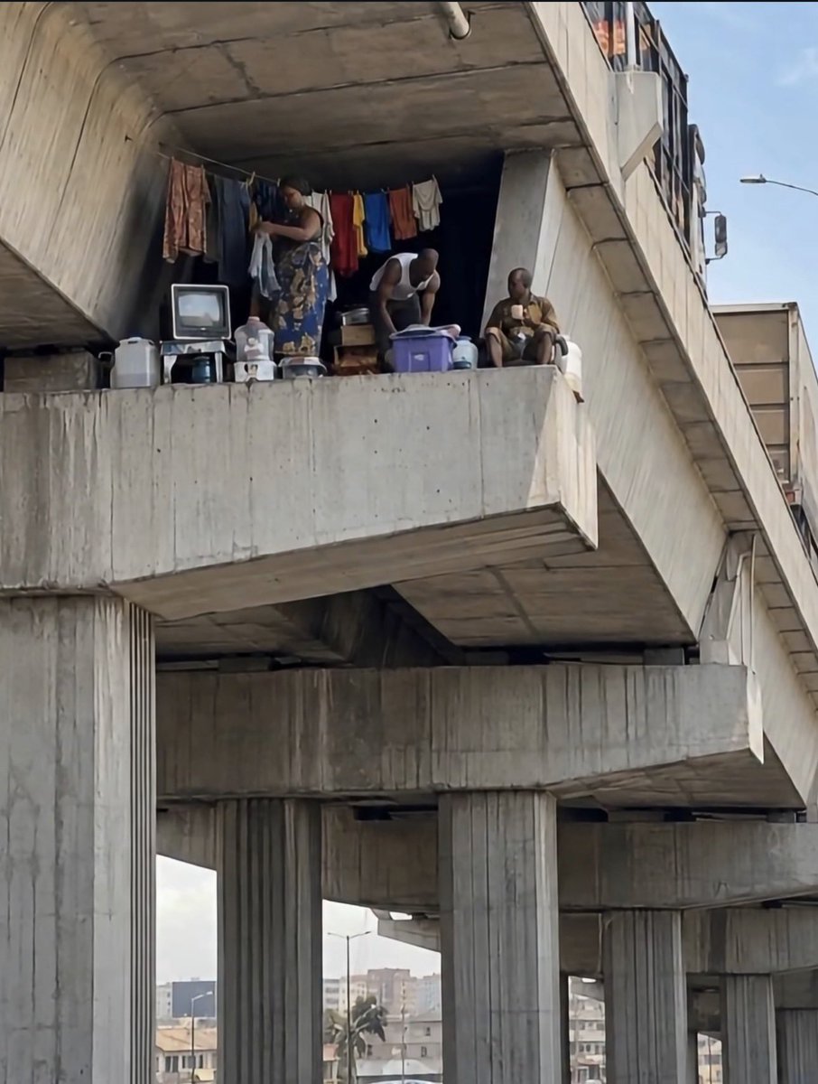 Patriot_S_A's tweet photo. Will you believe me when I tell you that these people are educated and have land back home?
They are staying under this Gautrain bridge for now, as they don't want to go back home. https://t.co/FGPpXWi0L0