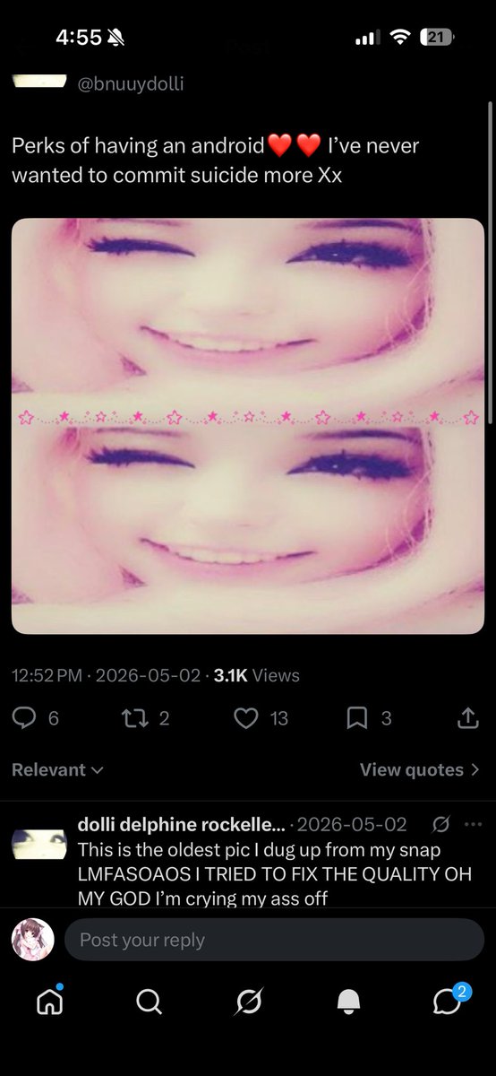 uc7ly's tweet photo. @bnuuydolli @sippfie this isn’t fucking u bro lock the fuck in stop cf as belle https://t.co/b3K3WL4xPW