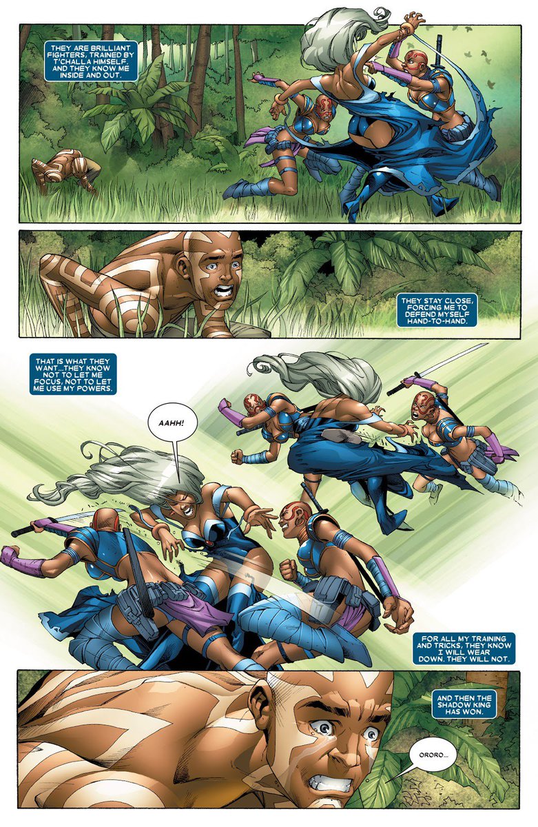PinheiroNorthon's tweet photo. Não vou me contentar com pouco, quero Ororo tanto nas HQs como nas mídias de tv e cinema sendo artista marcial... https://t.co/0vm2LzpdR0