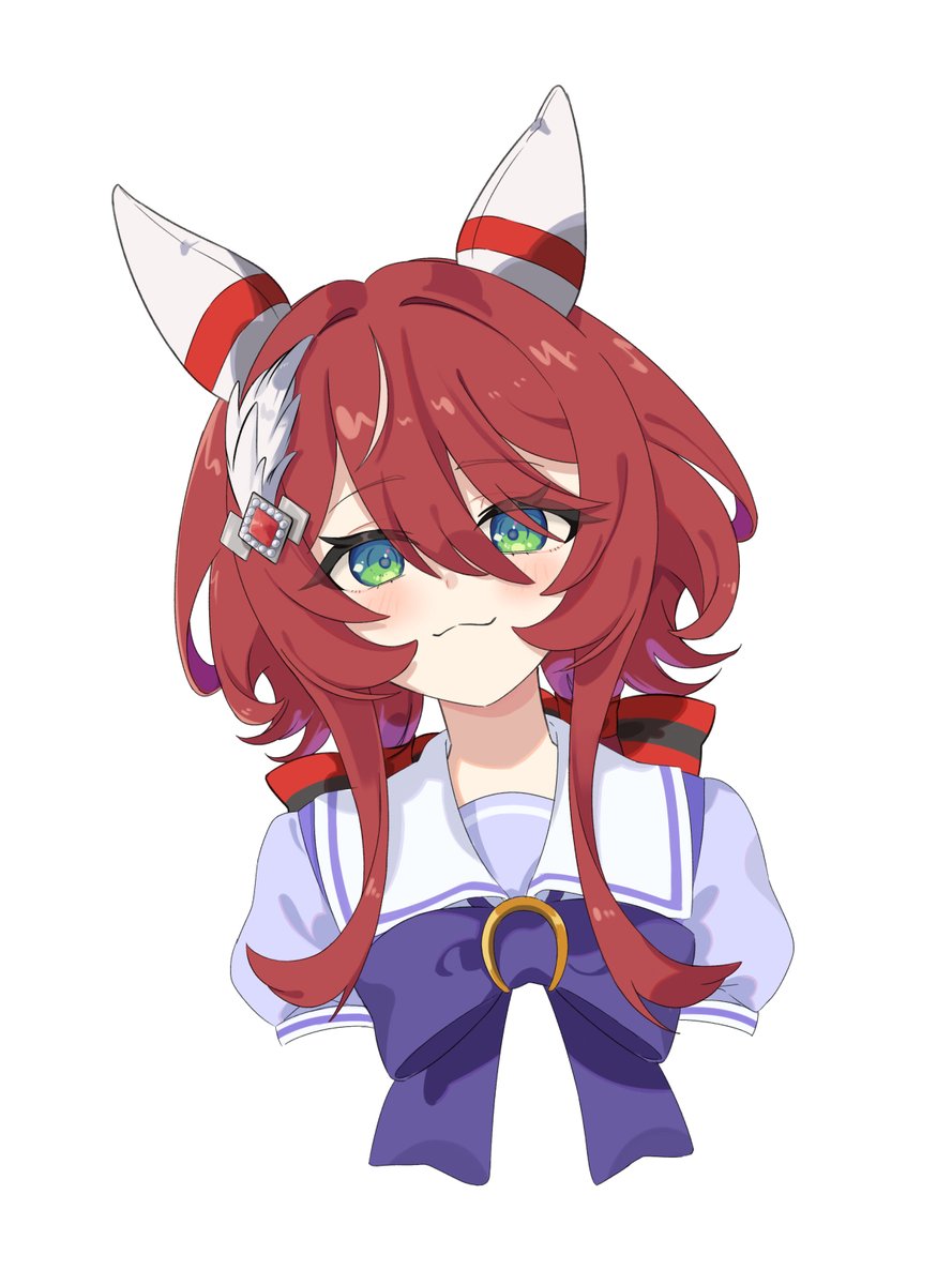 MuginoU0317's tweet photo. 普段と違うあっさりめ？の色塗りしたシオン https://t.co/EoIhZStfLU