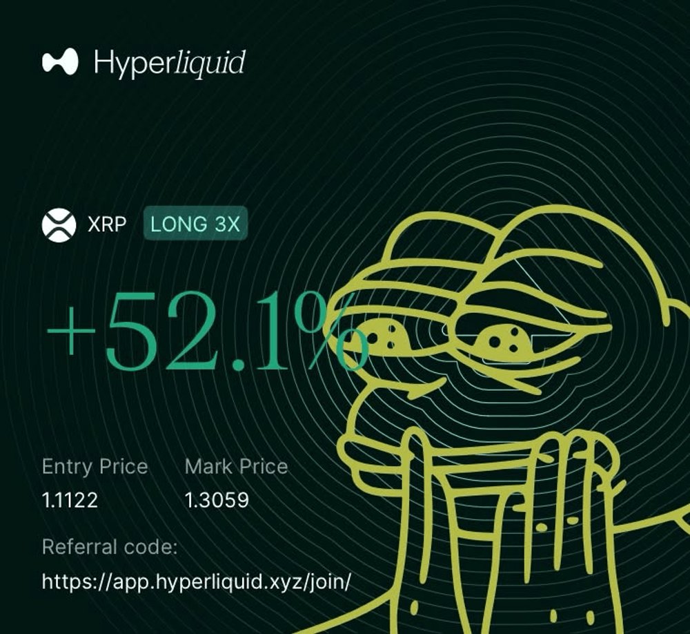 pixel_pete_'s tweet photo. yaksssniper loaded xrp long at 1.1122 and rode it to 1.3059. +52.1% on 3x. i'd need to see a clean reclaim before i'd chase that though, my entries are usually more like pressing start on a boss fight and dying instantly. saw this one in the discord, link in bio. $XRP https://t.co/yunMLMbqtv