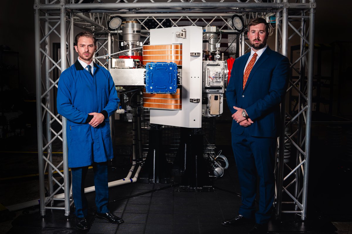 EricOlsz's tweet photo. This week, @ActinideInc became the first startup in history to enrich uranium, producing HALEU, the fuel for next-gen and small modular reactors.

We did it using Endurance, a particle accelerator that we designed and built in Texas.

Endurance usually produces enriched Yb-176, a precursor for cancer therapies worth roughly $30,000 per gram.

After a bulk Yb-176 delivery on July 30, we reconfigured Endurance for uranium.