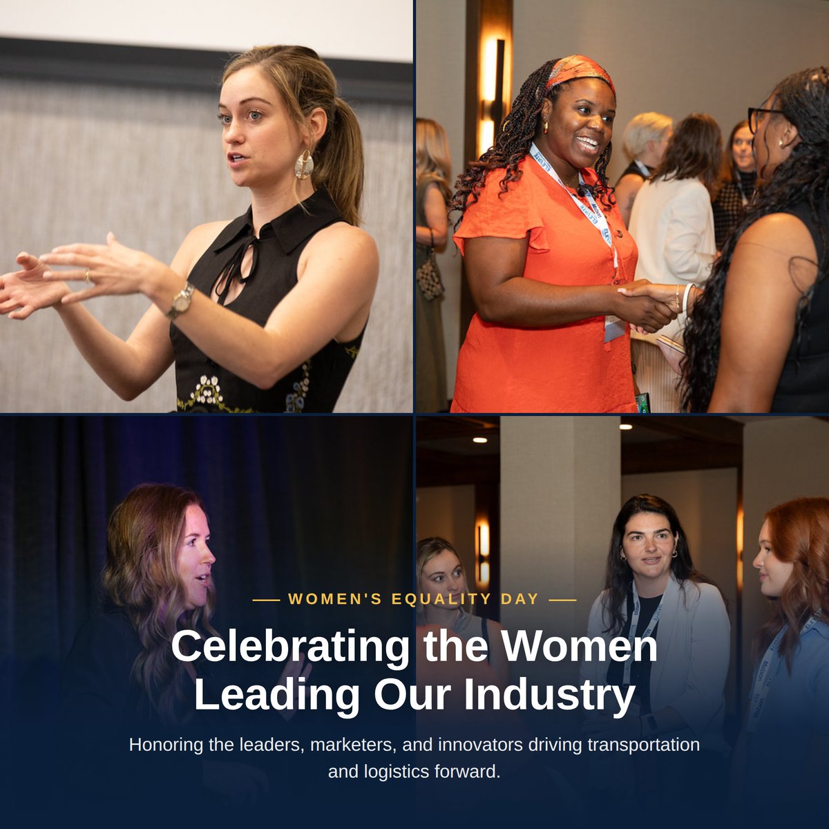 TMSAtoday's tweet photo. Today is Women's Equality Day — a day to recognize the progress made toward gender equality and the work still ahead.

Here's to progress made, and the progress still to come.

#WomensEqualityDay #TMSA #WomenInLogistics #WomenInTransportation #WomenInSales https://t.co/5ZJ8SBdA1J