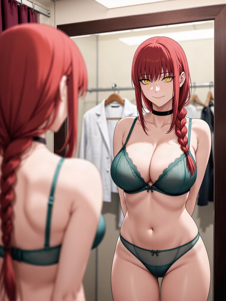animewaifu99's tweet photo. Makima in diffrent lingerie! MORE IN PATRON! 🥵💕#aiイラストㅤㅤㅤㅤ #waifuhideout #AI予想 #nsfwtwtًً #aiイラストㅤㅤㅤㅤ https://t.co/ievGrCWb9Q
