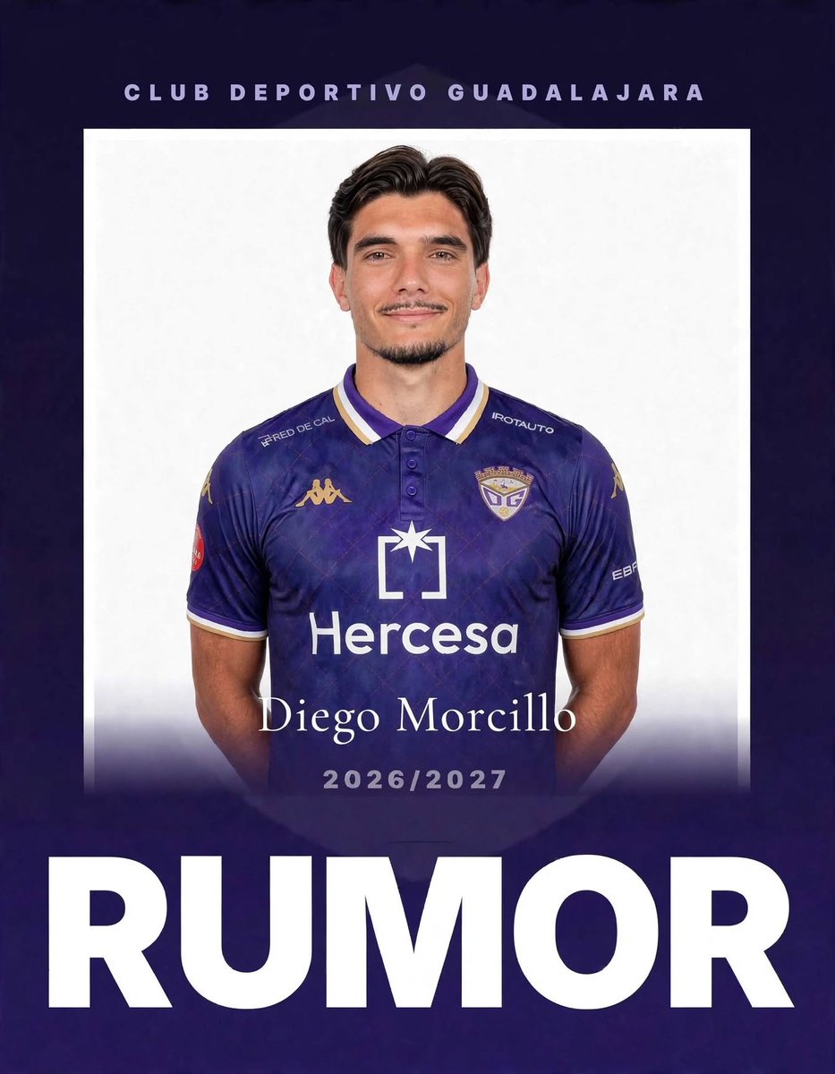 _Crisbeat3's tweet photo. 🚨 DIEGO MORCILLO SIN EQUIPO

El delantero (23 años), aún perteneciente al @RealJaenCF, quedaría sin ficha y libre.

Su temporada más destacada fue con el @deporguada anotando 19 goles en 35 partidos.

Quedan 6 días de mercado, ¿será este el nuevo fichaje?

ℹ️ @__AngelGarcia__ https://t.co/9jqFxzjCGJ