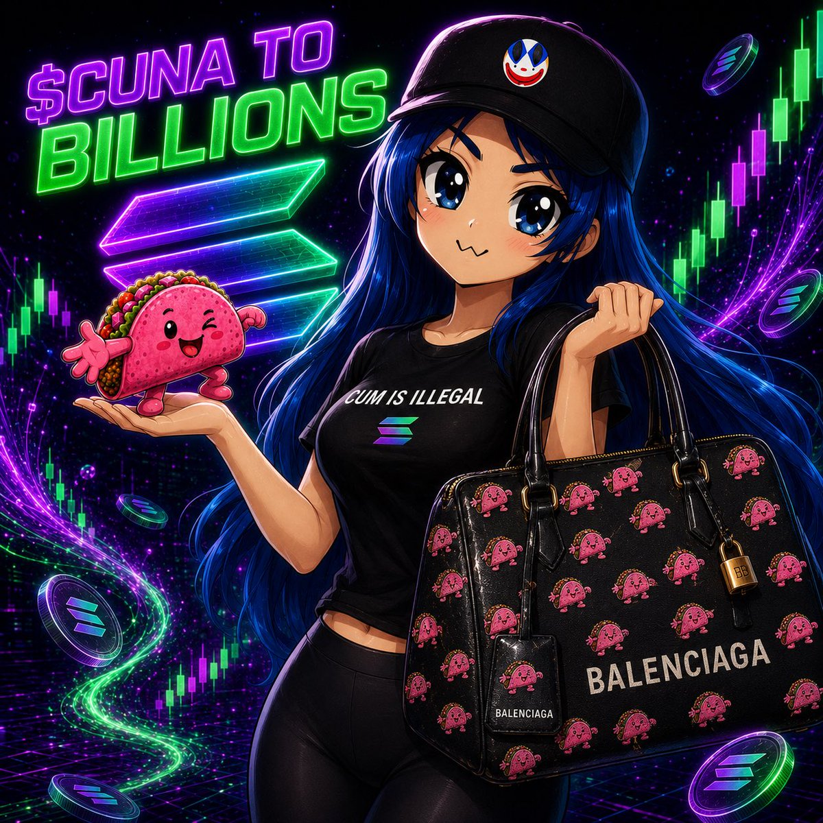 valleygirlvara's tweet photo. 👅 $CUNA BUY CONTEST — TOP UP YOUR BAG 👅

Buy CUNA. Hold it. Get 10% MORE CUNA, free.

⏰ BUY WINDOW
Wed Aug 26, 10:00 AM CT → Thu Aug 27, 9:00 PM CT

🎁 THE BONUS
A 10% bonus paid IN CUNA on the tokens you buy in the window. Buy 10,000,000 CUNA → 1,000,000 CUNA on top. Token-denominated, not dollar — price can do what it likes, your bonus is locked to what you bought.

📋 THE RULES — all three
1️⃣ Buy during the window
2️⃣ HOLD 48 hours after it closes — through Sat Aug 29, 9:00 PM CT
3️⃣ That wallet: no sells, no transfers out

🔍 VERIFIED ON-CHAIN
Every buy is read straight off Solana by the Cluck Norris Buy Special tools, with duplicate-wallet checks. We follow the tokens, not the wallet — move them to your own cold storage unsold and you still qualify; sell at any hop and you don't.

🏆 LIVE BOARD
Top cumulative buyers tracked in this room, updated live.

💸 PAID after the 48h hold + verification.

Buy only what you can afford to hold. Not financial advice.

4yro2xbCxMFVvygCsj5FZMgZnVCb8EqcbPGTbSGCgDBc