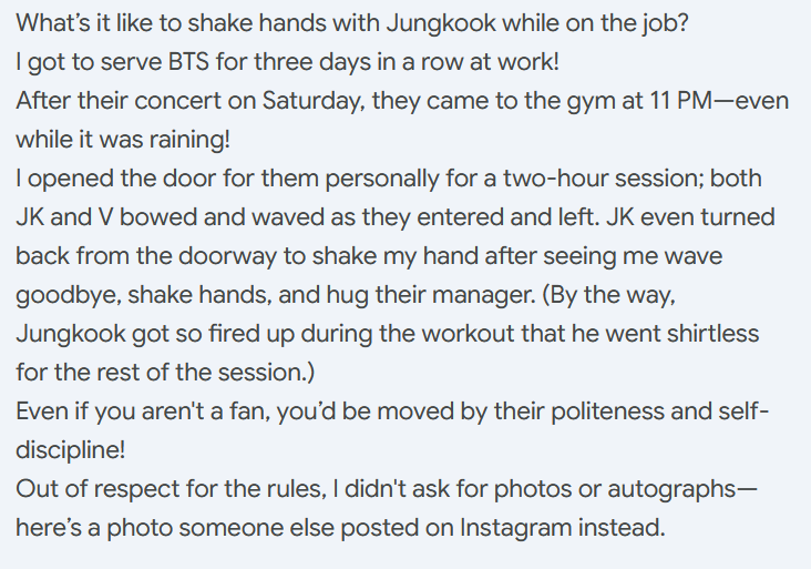 Luna7Arts's tweet photo. 5X1, a fitness influencer on Rednote, shared about assisting Taekook and TKHobi, at their gym, Wu Fitness. 

He mentioned them going there for 4 days, how polite they were and how so excited, roaring and taking their shirts off. He shared a photo but deleted it after. #taekook https://t.co/E12mYfKJP0