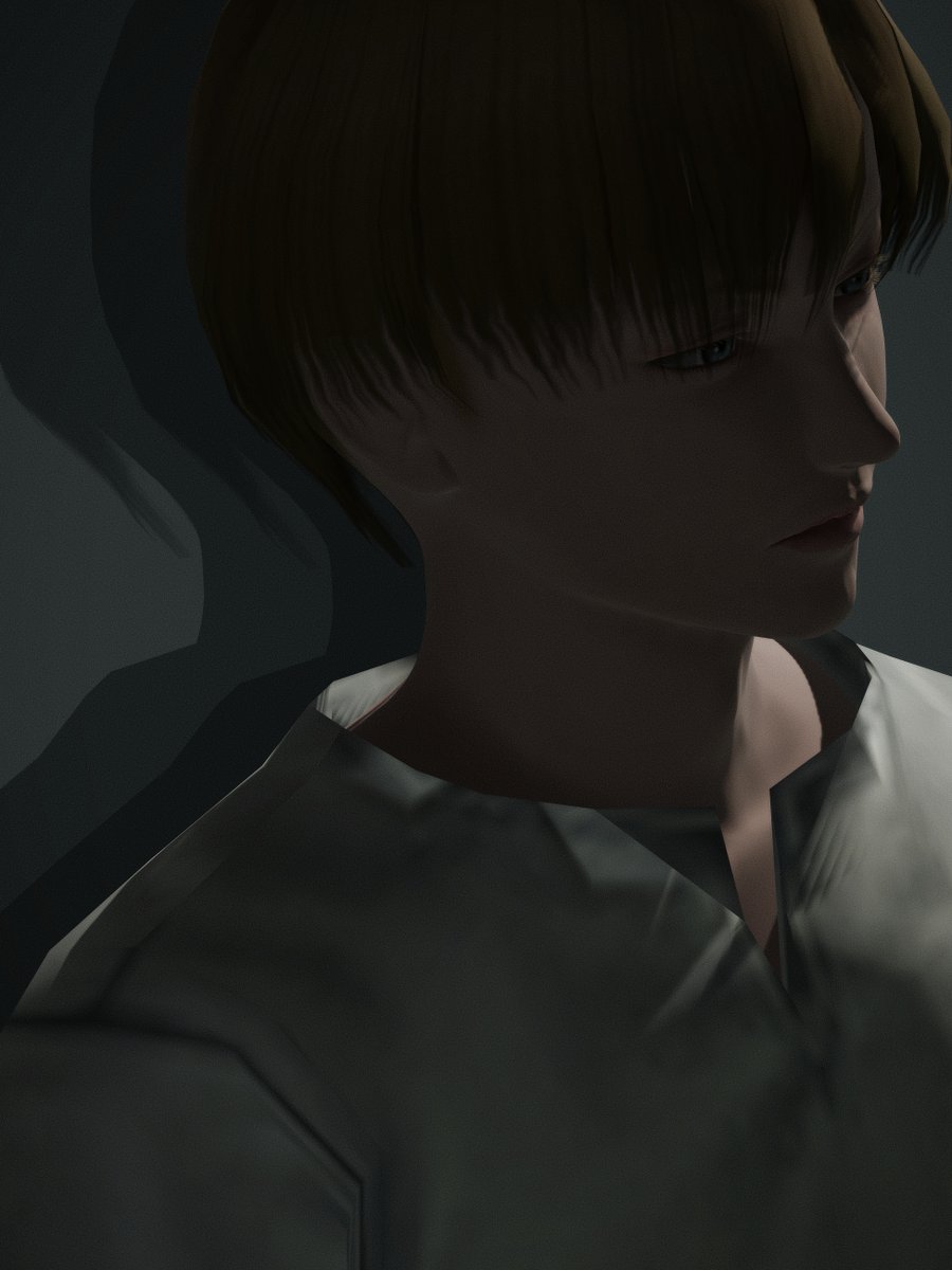 K_M_Sayuri's tweet photo. A small poster of one of my favorite characters in the game. 

Just a poor kid with a cruel fate and a broken heart. He can be slapped, beaten, killed, and erased from existence three times.

And just once can have his own happy ending.

#shadowofdestiny #shadowofmemories https://t.co/8IQeOV0Jwi
