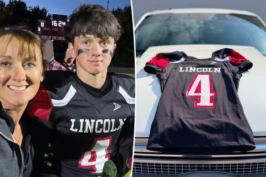 DailyLoud's tweet photo. Wisconsin high school QB Adam Massman dead at 17 after suffering injuries in game 🙏 🕊️ https://t.co/lukiWeqEBR