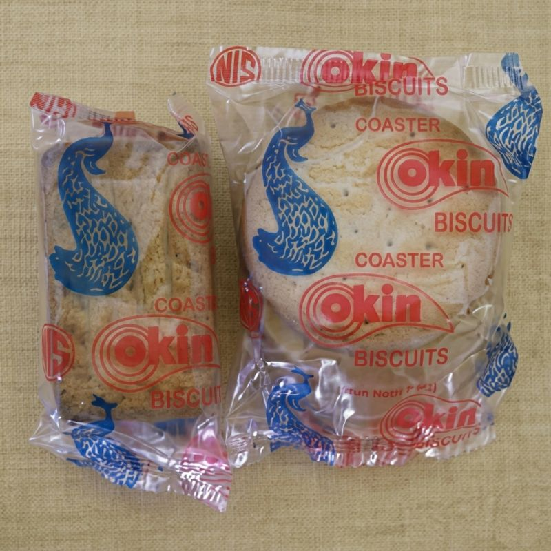 toluogunlesi's tweet photo. The rustling of Okin wrappers and the crunching of the biscuits in the mouth were among the most popular soundtracks of 1980s and 1990s urban childhood in Nigeria... 

Bata on the feet, Okin in the schoolbag -- and other nostalgic stories...