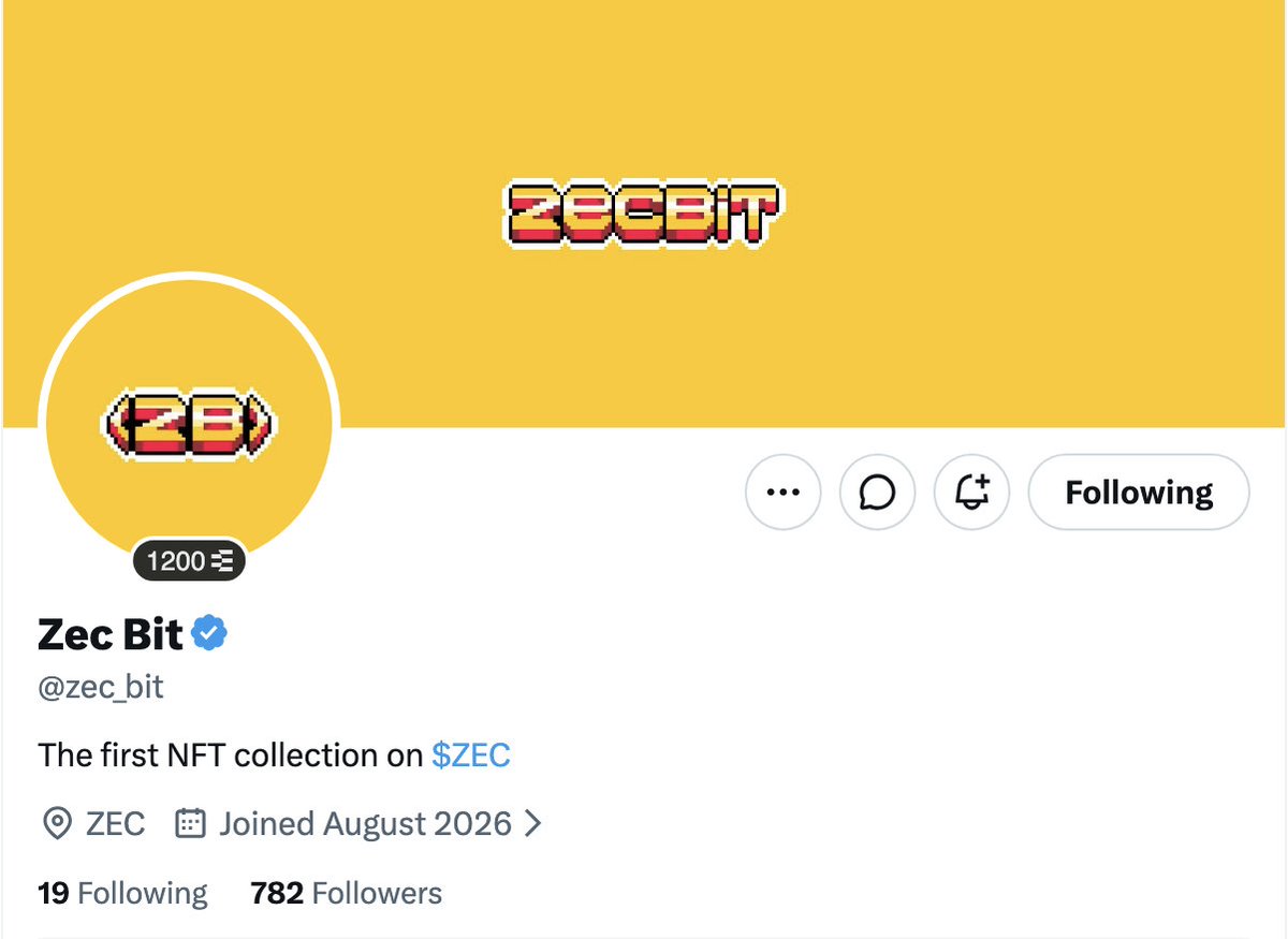 0xRohitz's tweet photo. 𝗘𝗮𝗿𝗹𝘆 𝗔𝗹𝗽𝗵𝗮

@zec_bit (∼782 followers) 

- First NFT collection on $ZEC

- Free Mint  &amp; 0% royalties

- Art by @z1vex 

Could be something! https://t.co/gRfwkpg1Uu
