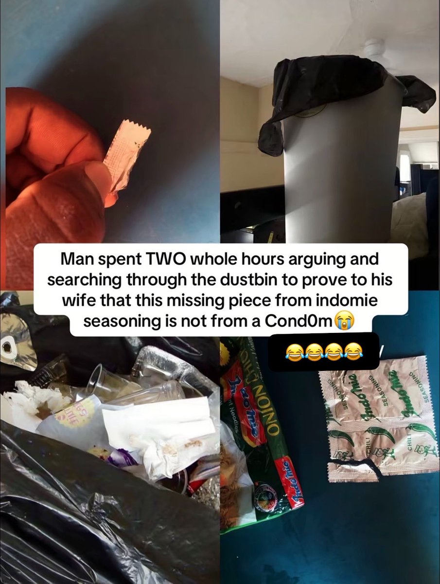 Just_Stepheny's tweet photo. He’s lucky he hadn’t taken out the trash😂😂😂 he for explain tire https://t.co/41lQxnMmz1