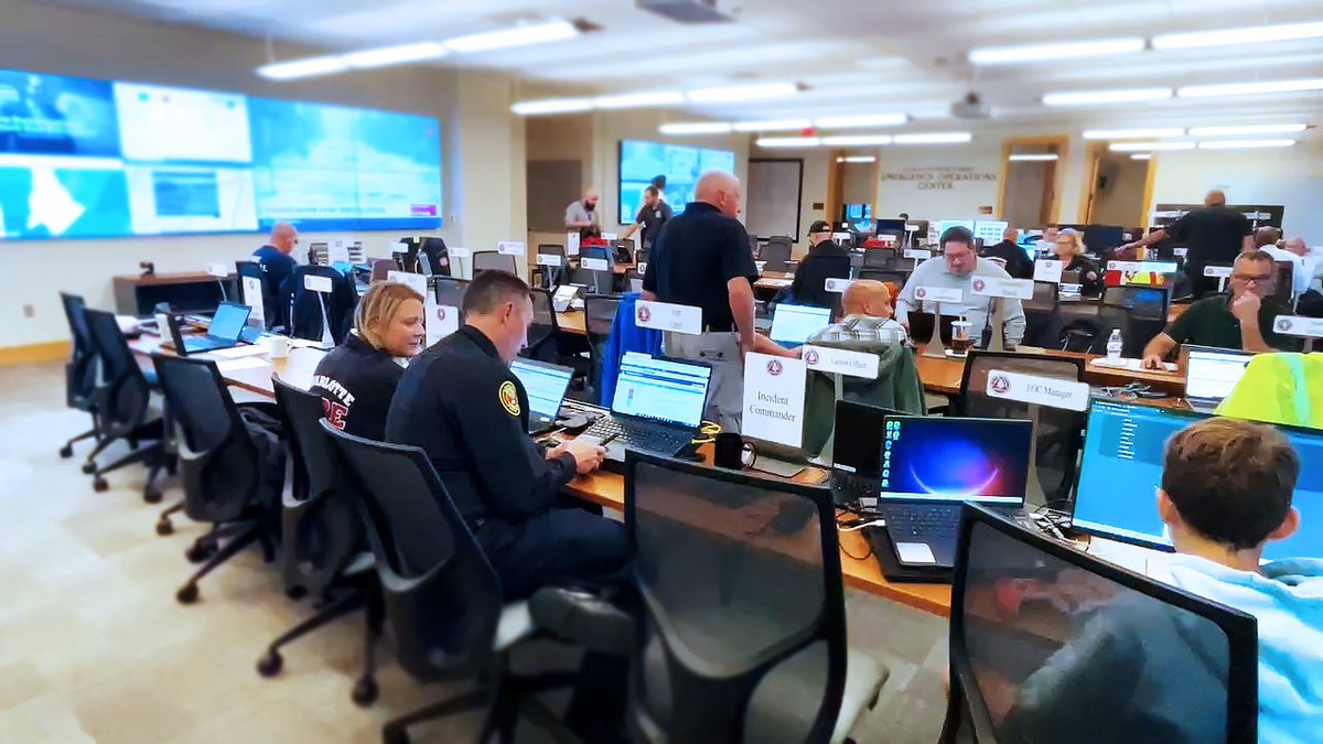 charlottefire's tweet photo. When the worst happens, the response you see is only part of the story.

Behind the scenes, Charlotte-Mecklenburg Emergency Management is working to connect agencies, move resources, coordinate information and prepare for the kinds of incidents that can affect an entire community. 

From severe weather and flooding to major events, infrastructure disruptions and long-term emergencies, the team helps make sure fire, law enforcement, transportation, healthcare, government and community partners are ready to work together when it matters most.

That preparation includes the Emergency Operations Center, public alerts, sheltering and mass care, training exercises, regional planning and specialized resources like Rehab 1 and the Mobile Command Center.

During National Emergency Management Awareness Month, we’re taking a closer look at the people, planning and partnerships behind that work, and why so much of emergency management happens long before the emergency begins.

Read the full story: https://t.co/WGrQp0VZG0