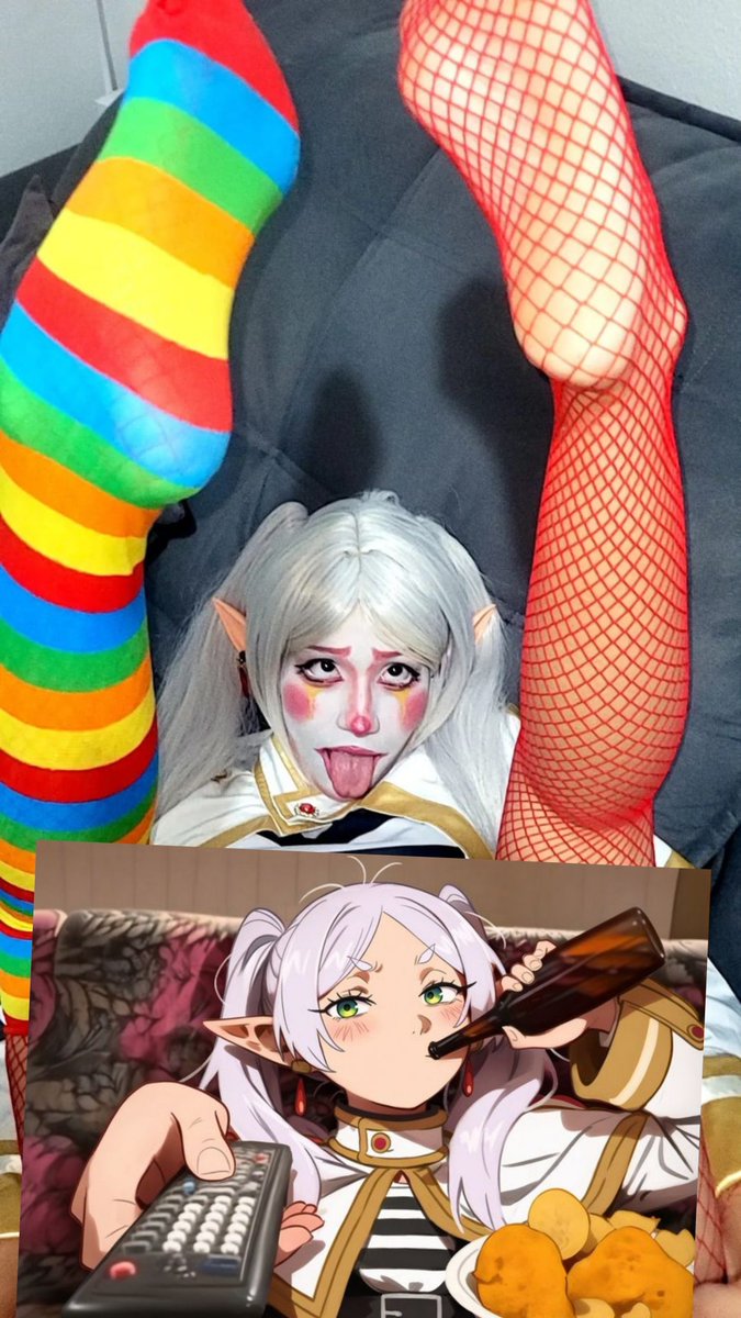 rikaeyuta's tweet photo. Entendedores entenderão kkkkk
#frieren 
#cosplay 
#xd 
#anime 
#anime https://t.co/oiUwURHZWh