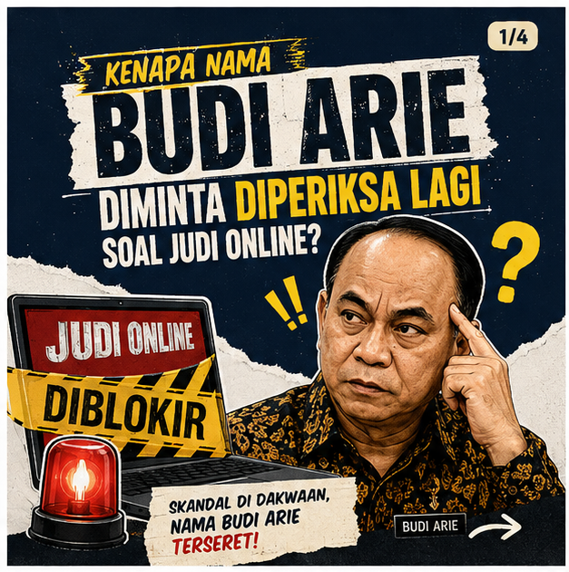 kucingbunt4z's tweet photo. Nama budi arie kembali jadi sorotan terkait dugaan bekingan situs judol. namanya disebut dalam surat dakwaan, termasuk soal dugaan pembagian uang 50 persen. https://t.co/afi6wEqImU