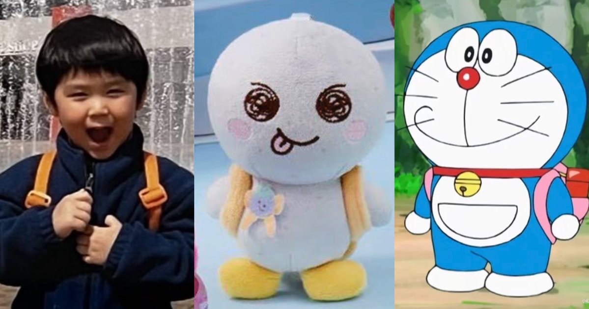 barbiebumm's tweet photo. like father , like doraemon https://t.co/dz7CJ96JRS