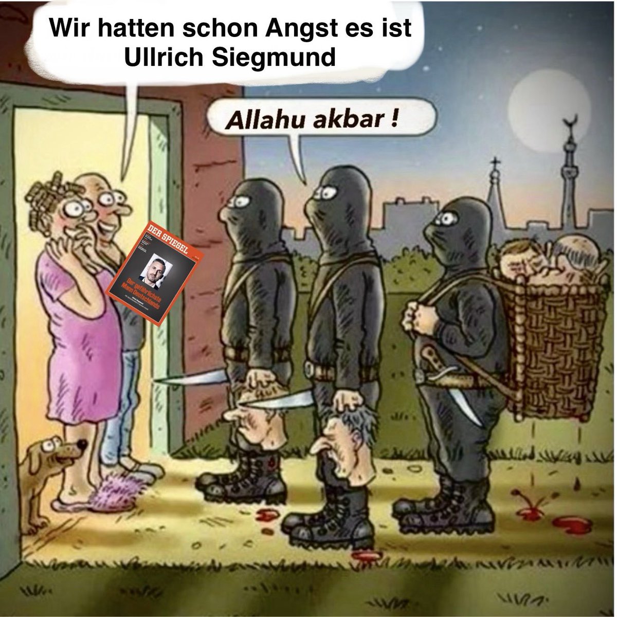 alexbecher62's tweet photo. ... das beste Post zum Thema "wie gut, daSS es in #S_A bestimmt auch ortsnahe #Meldestellen gibt... damit gewiSSe #MeldeMuschis nicht unnötig langes #spieSSrutenlaufen durch migrantoide #NoGoAreas absolvieren müSSen..." https://t.co/zG02QYKL2o