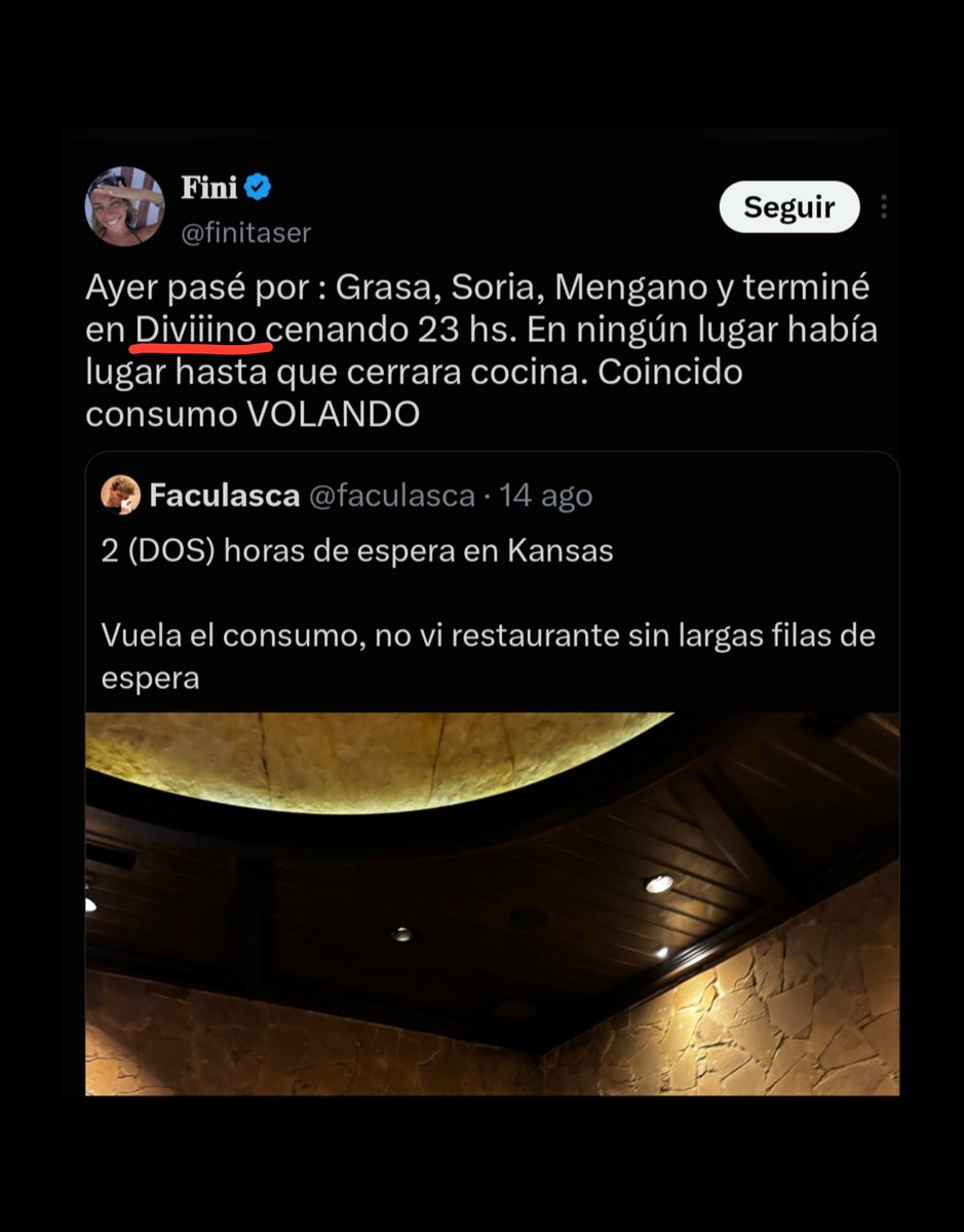 ArrepentidosLLA's tweet photo. Esta libertaria hace 10 días puso que fue a cenar a un restaurante y que estaba lleno gracias a Milei.
Hoy ESE MISMO restaurante acaba de anunciar el CIERRE después de 6 años.
Los libertarios tienen la realidad frente a sus ojos y se hacen los boludos https://t.co/9rwjCBFuDL