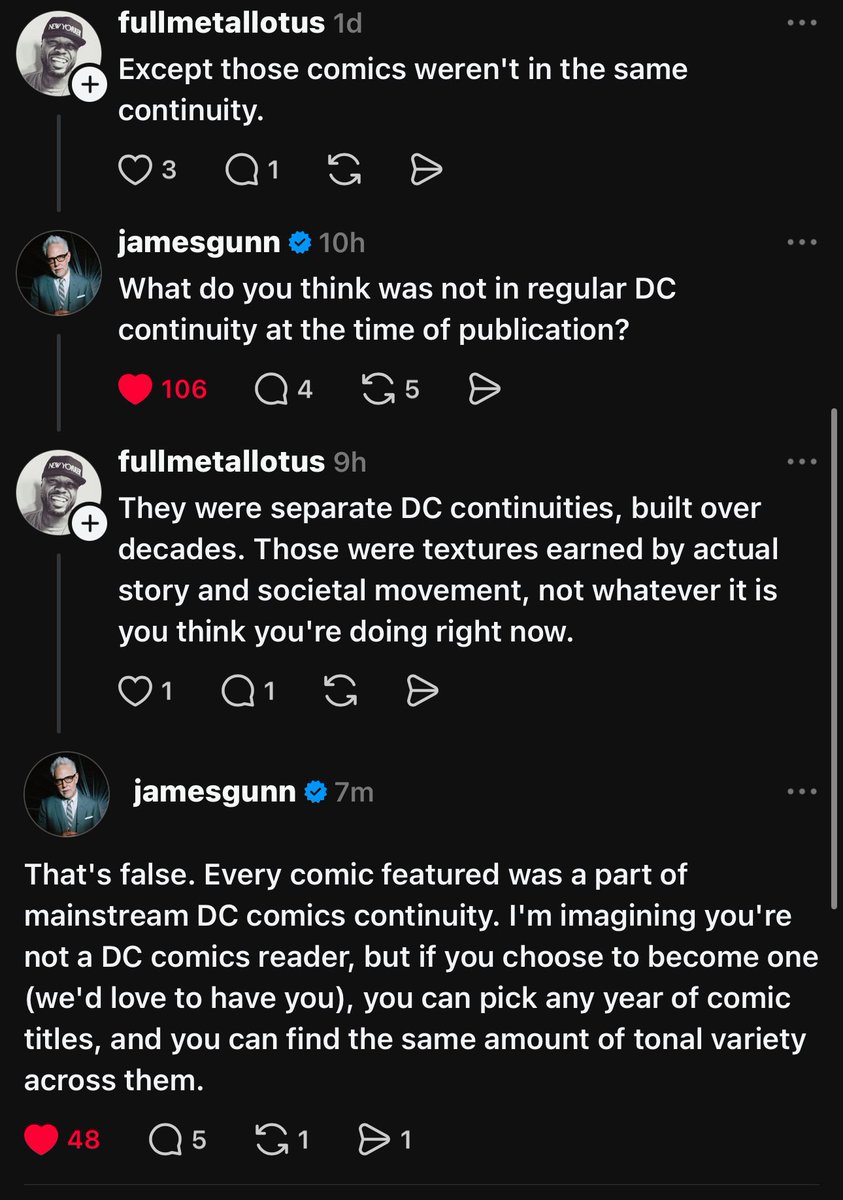 AxelTalksFilm's tweet photo. gunn casually cooking this guy to start the day 😭😭😭 https://t.co/diUTLUsUHz