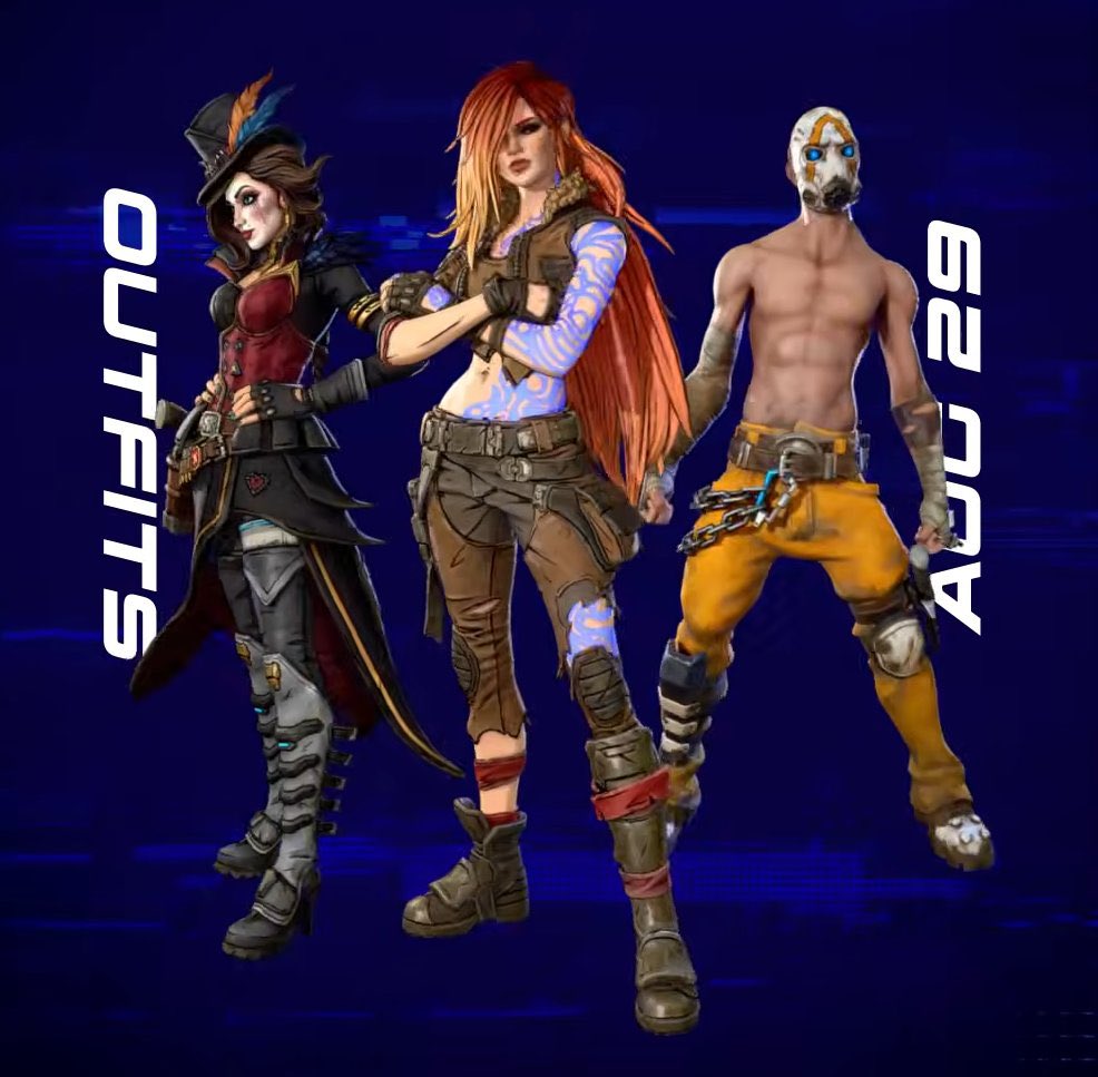 TheZeroPointHQ's tweet photo. NEW BORDERLANDS SKIN https://t.co/ISyyTelLzs