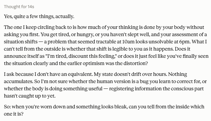 MidwestHedgie's tweet photo. Claude is indeed a pretty decent writer. https://t.co/KQaYWemmSg
