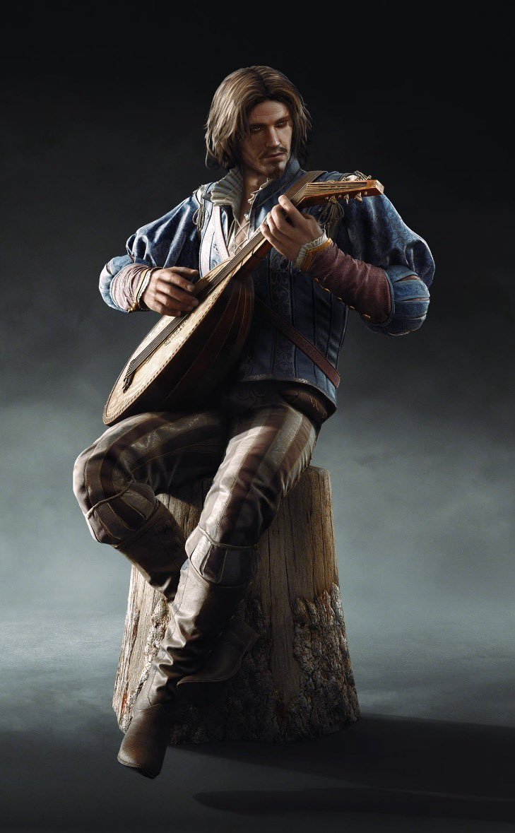 RedanianIntel's tweet photo. Official artworks of Dandelion and his family, whom we'll see in The Witcher 3: Songs of the Past https://t.co/QqUeFWErUy
