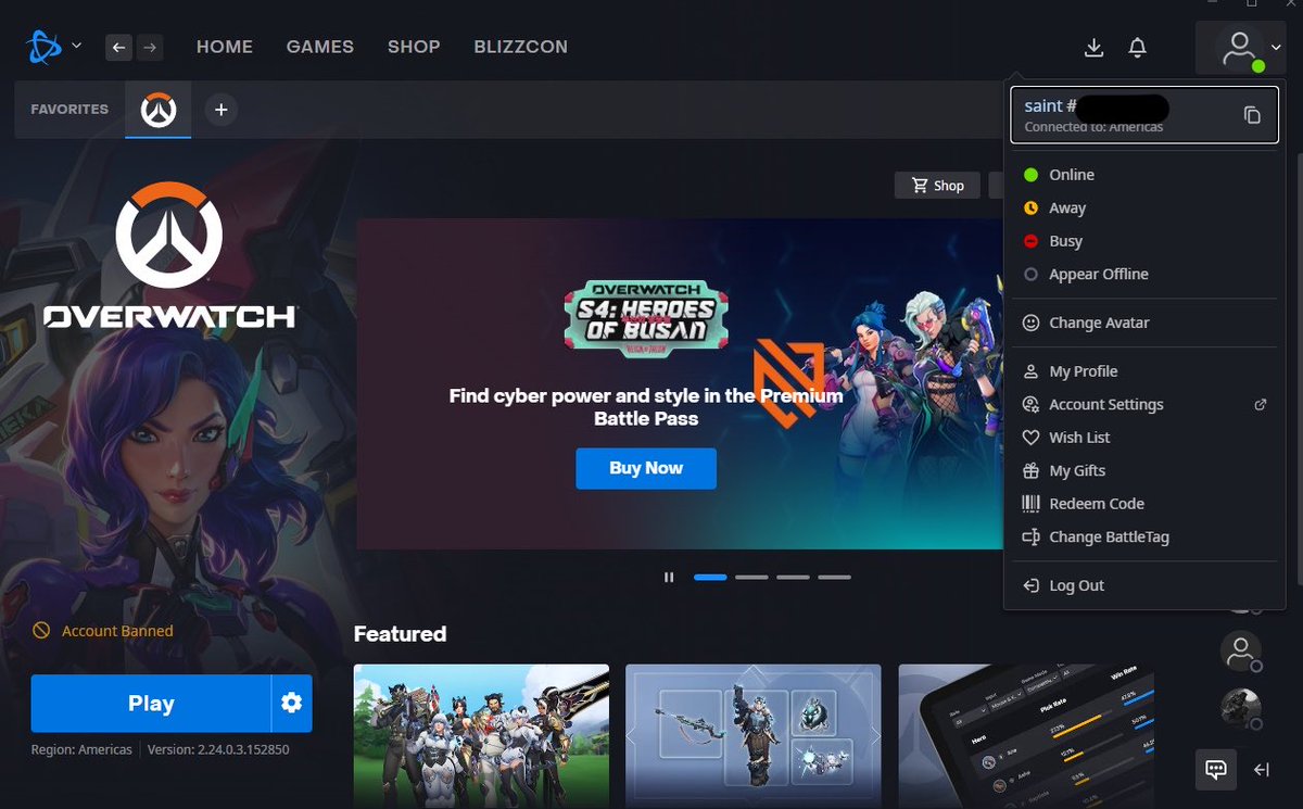 lgeool's tweet photo. but i enjoyed this game..

after receiving false positives on all of my overwatch accounts I am no longer able to play the game I don’t want to give up please help @Blizzard_Ent @PlayOverwatch https://t.co/ShpLnJMm85