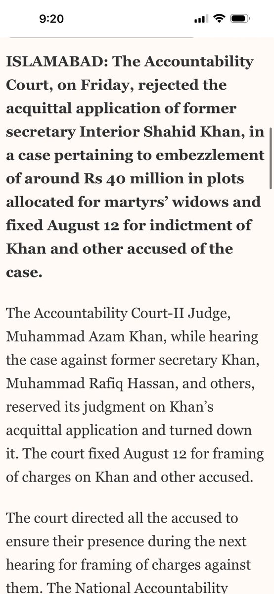 KlasraRauf's tweet photo. وزیراعظم شہباز شریف صاحب کی پمز ہسپتال میں اتنی بڑی انسانی ٹریجڈی کی انکوائری کرانے اور ذمہ داران کو سزا دلوانے کی سنجیدگی کا عالم یہ ہے کہ جو سابق سیکرٹری داخلہ خود ماضی میں نیب کے کیس میں شہید پولیس والوں کے کوٹے سے پلاٹ لینے/بیچنے کے الزام میں انکوائری بھگتے رہے وہ اب خود انکوائری افسر مقرر کر دیے گئے ہیں۔اب کل کا ملزم فیصلہ کرے گا  آج کا ملزم کون ہے۔ واہ

@CMShehbaz @SohailAshrafGor @dcislamabad @MohsinnaqviC42 @DrTariqFazal @MIshaqDar50 @PalwashaKhan18 @JunaidAkbarMNA @A_Qadir_Patel @sherryrehman @KamalMQM