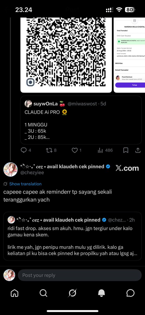 chezyiee's tweet photo. ⚠️ incase klaudeh yg byk bgt skeemmnya karna cust pd maunya nyari muraaah/underr, be smart yaa apk mehong itu weeii. 

udah dikasi tau aja tetep aja pada bebel apalagi ga dikasi tau hiks. cussttt skrg pada kenapaa yaach? sedii ak liatnyaa https://t.co/PI7dMotzh5