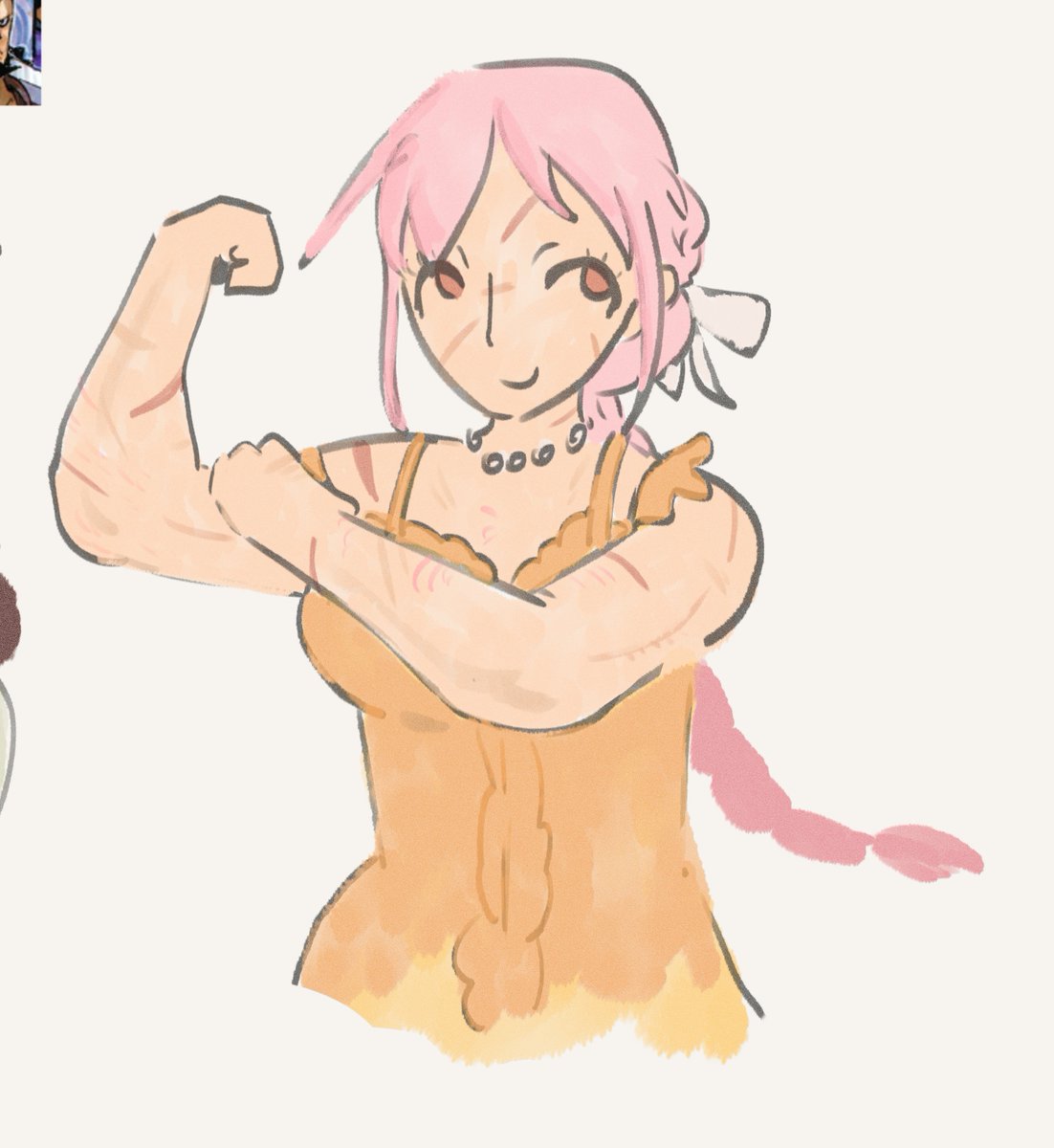 luffypregnancy's tweet photo. Rebecca if Oda was not a coward https://t.co/PfEMx0ouZQ